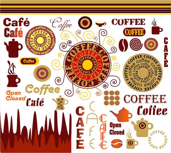 free vector Coffee vector art