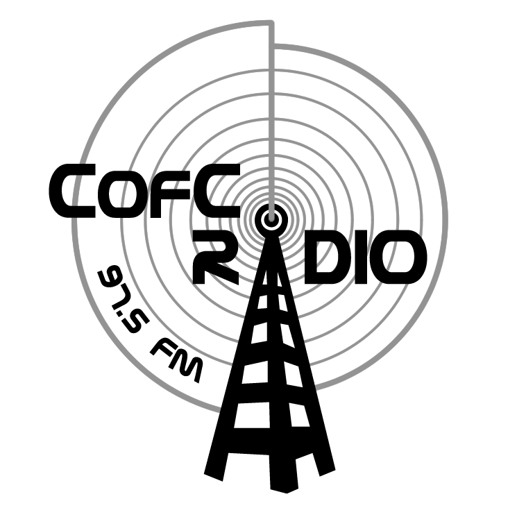 free vector College of charleston radio 975fm