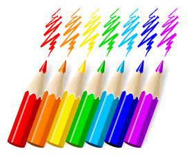 free vector Color Pencils Vectors