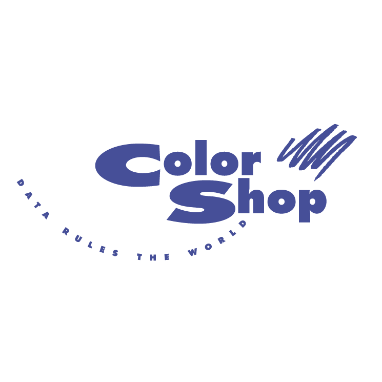 free vector Color shop