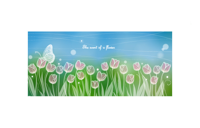 free vector Color soft floral background vector 2 9p