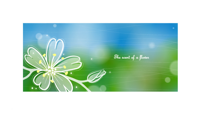 free vector Color soft floral background vector 4 9p