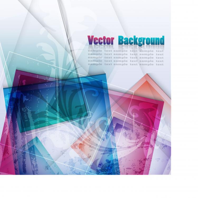 free vector Colorful abstract background 02 vector