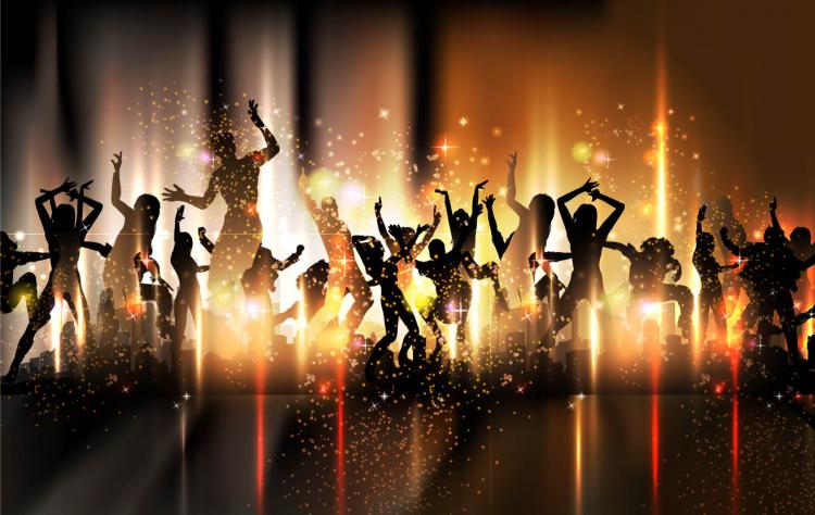 free vector Colorful background dance