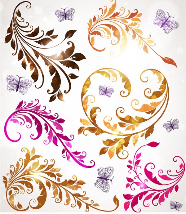 free vector Colorful background pattern vector