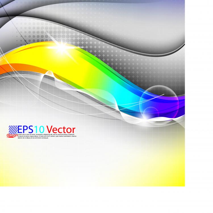 free vector Colorful trend background 01 vector