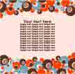 free vector Combination of 17 flower theme vector