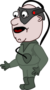 free vector Comic Characters Borg clip art