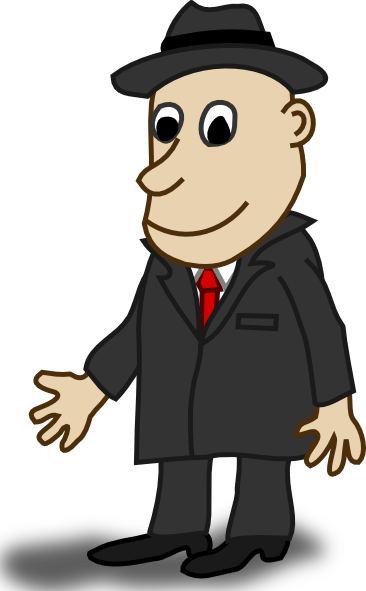 free vector Comic Characters Businessman clip art
