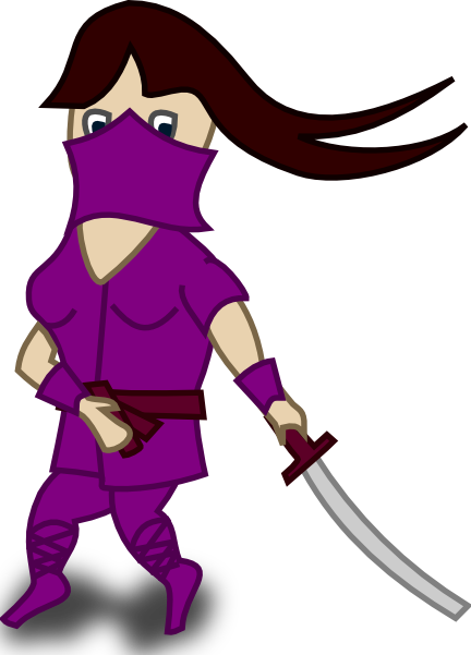 Download Comic Characters Ninja clip art (120488) Free SVG Download / 4 Vector