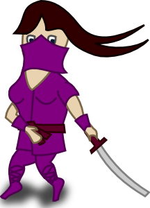 free vector Comic Characters Ninja clip art