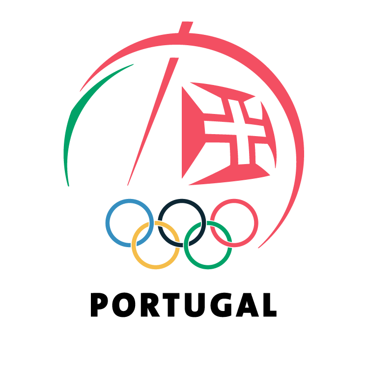free vector Comite olimpico de portugal
