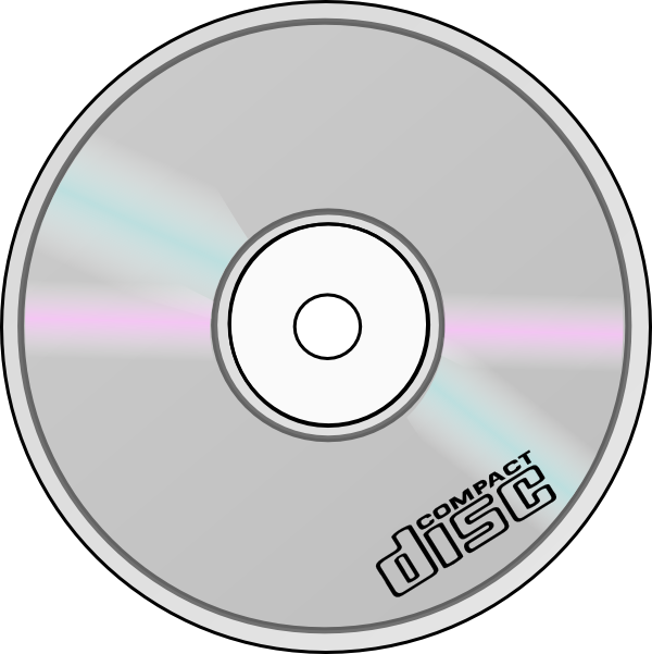 free vector Compact Disc clip art