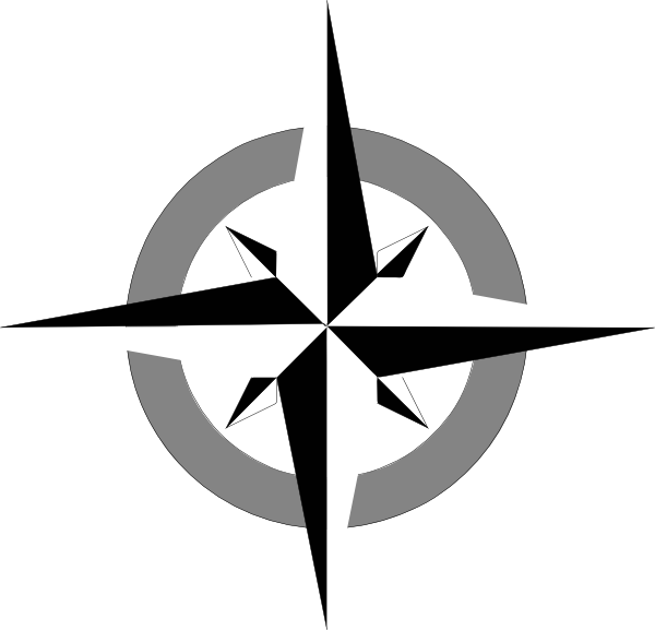 free vector Compass Rose clip art