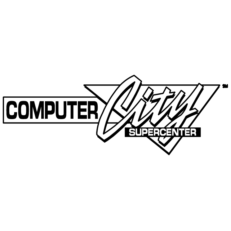 free vector Computer city 0