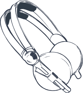free vector Computer Headphones clip art