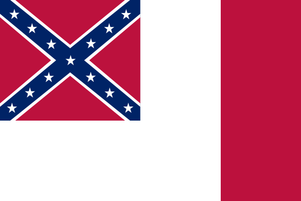 free vector Confederate National Flag Since Mar clip art