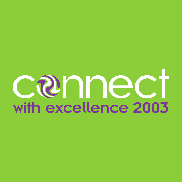 free vector Connect with excellence 2003