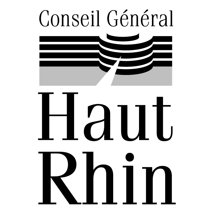 free vector Conseil general du haut rhin 2
