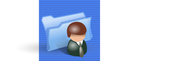 free vector Contacts Folder Icon clip art