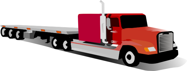 free vector Container Truck clip art