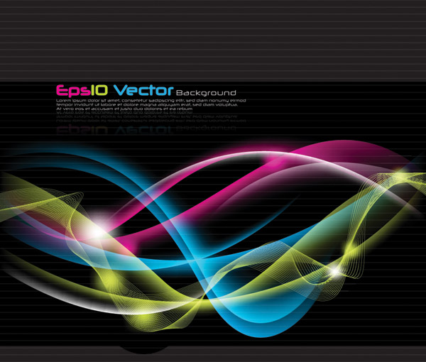 free vector Cool glare background vector