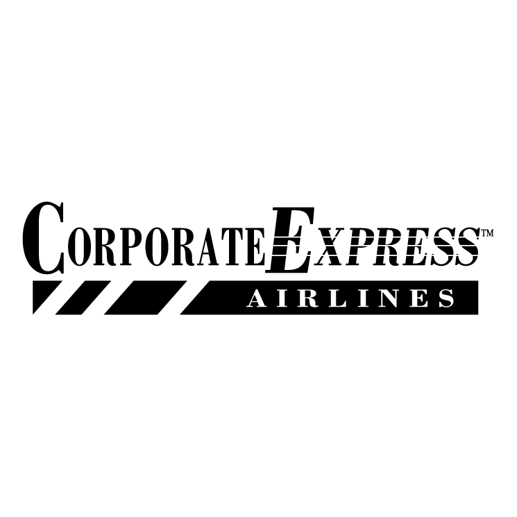 free vector Corporate express airlines