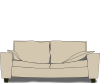 free vector Couch clip art
