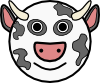 free vector Cow Vache clip art
