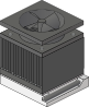 Cpu Heatsink Fan Socket Amd Duron clip art (116834) Free SVG Download ...
