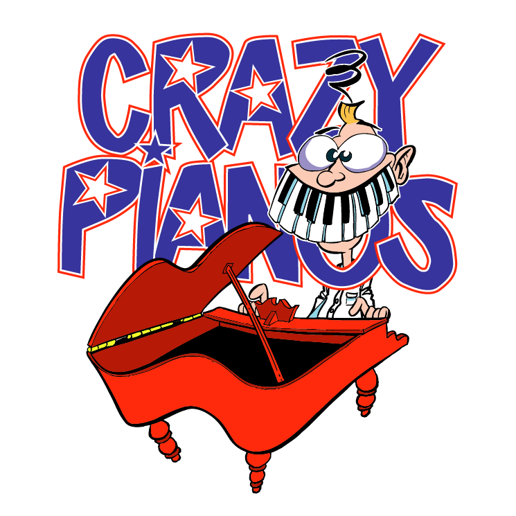 free vector Crazy pianos