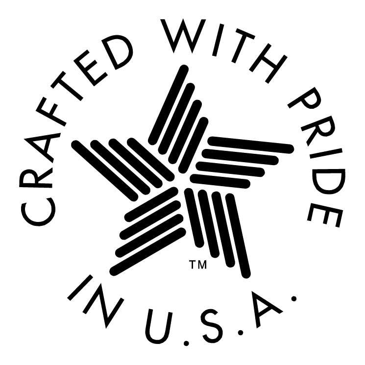 free vector Created with pride in usa
