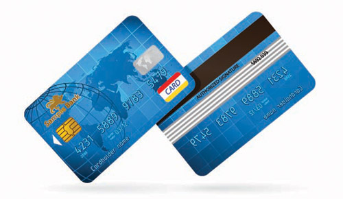 Credit card bank card vector Free Vector / 4Vector