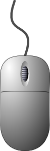 Computer Mouse Sketch Crispy Computer Mouse Top Down View clip art 116526 Free 