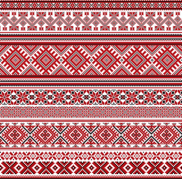free vector Cross stitch patterns 08 vector