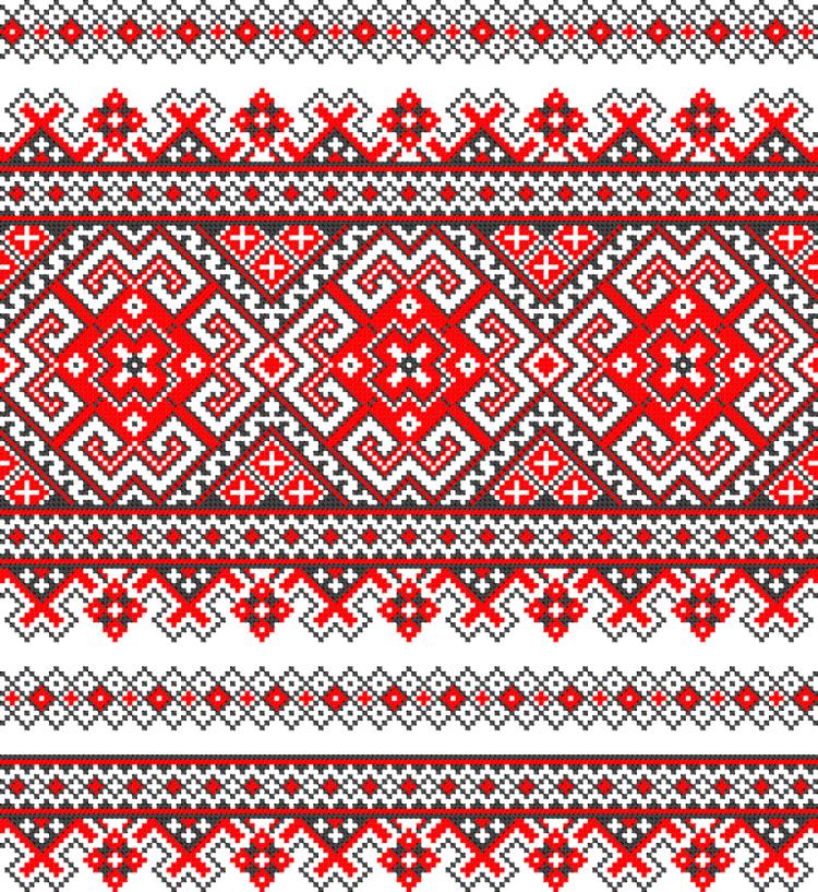 free vector Cross stitch patterns 09 vector