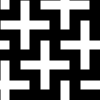 free vector Crosses Pattern clip art