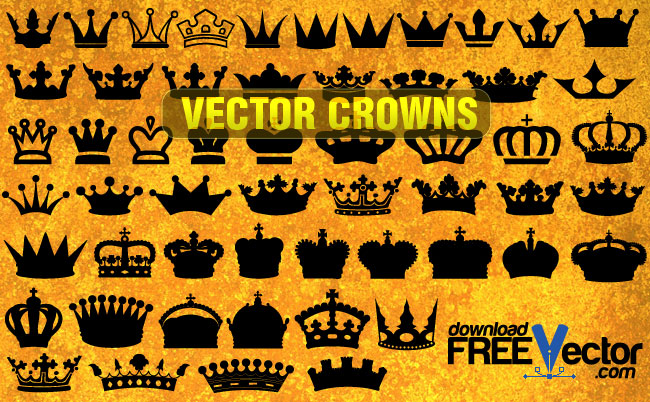 free vector Crowns