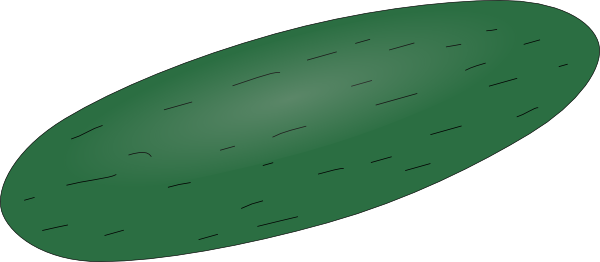 free vector Cucumber  clip art