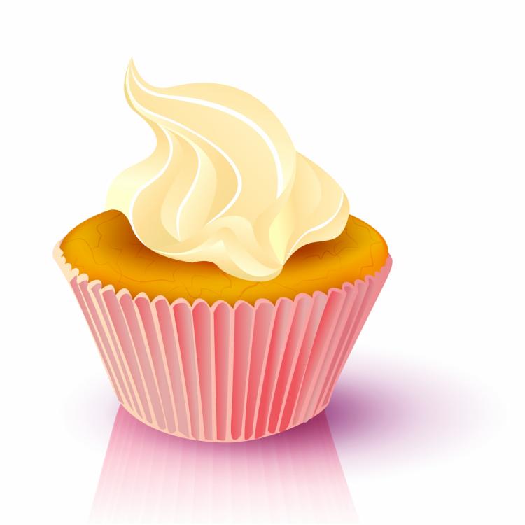 free vector Cupcake