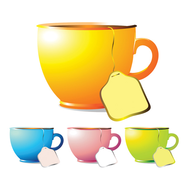 free vector Cups and coffee mugs vector