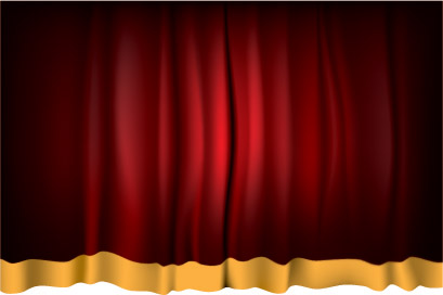 free vector Curtain background vector