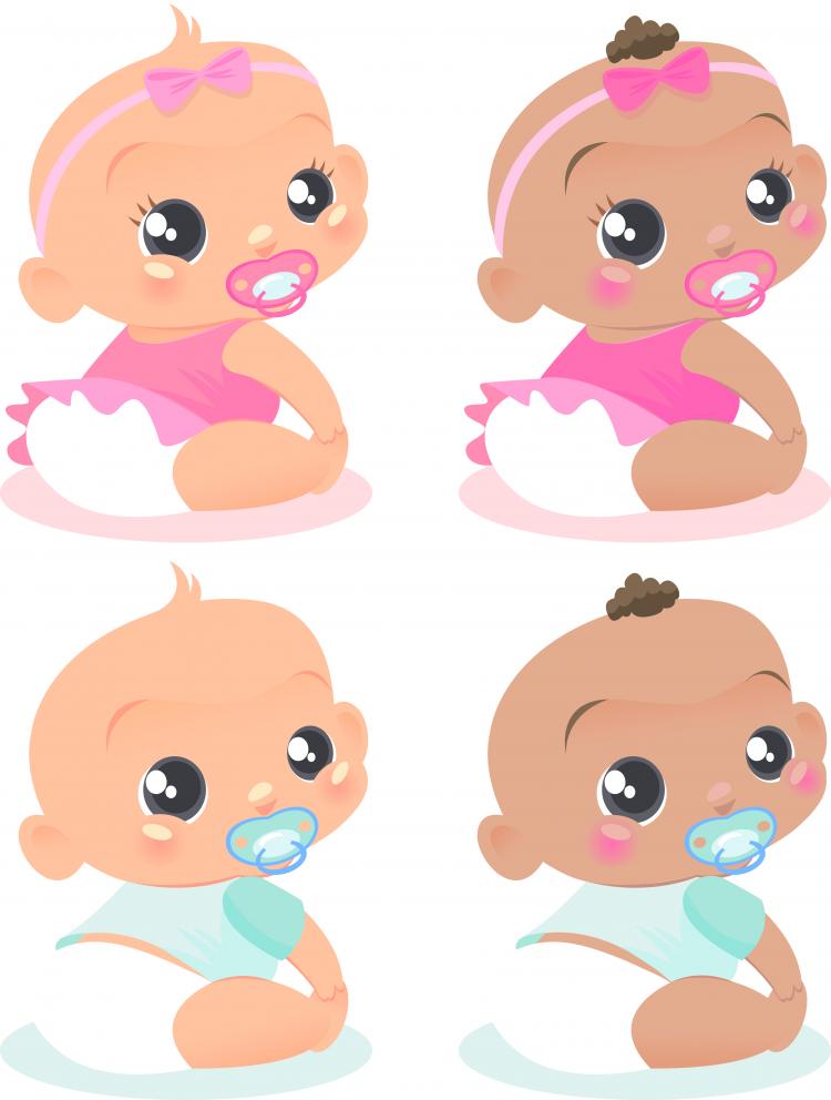 Download Cute baby of foreign (5495) Free EPS Download / 4 Vector