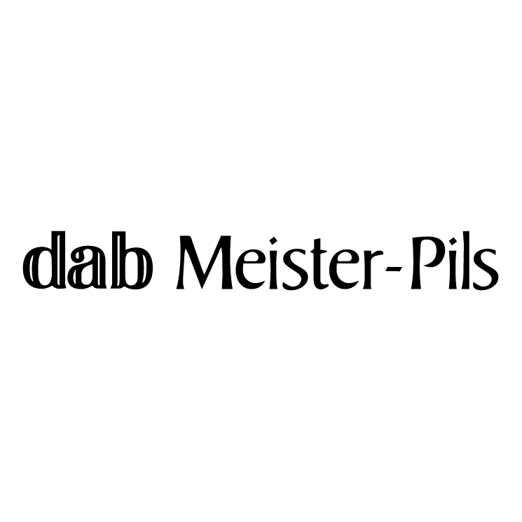 free vector Dab meister pils