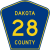 free vector Dakota County Route clip art