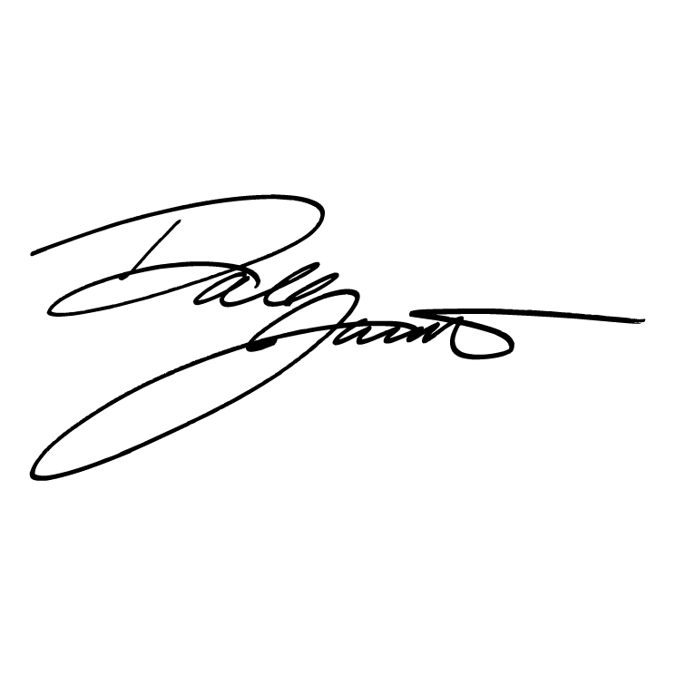 free vector Dale jarrett signature