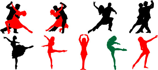 free vector Dance Vector of Dancing People