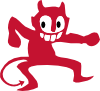 free vector Dancing Devil clip art