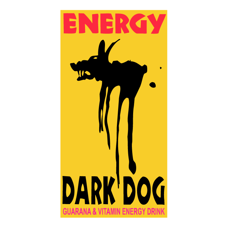 free vector Dark dog