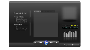 free vector Dark Equalizer Audio clip art
